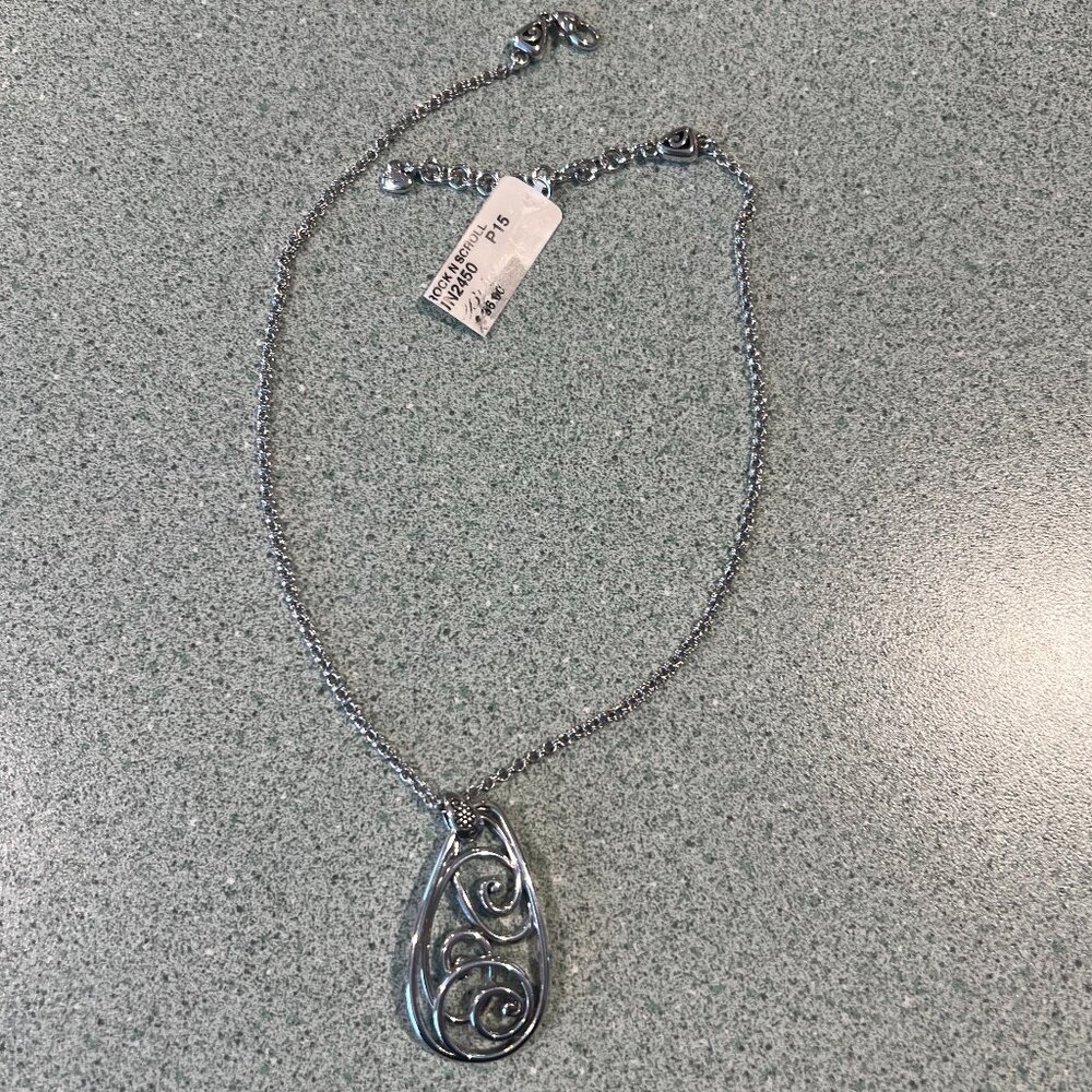 Brighton Jewelry Rock N Scroll Necklace